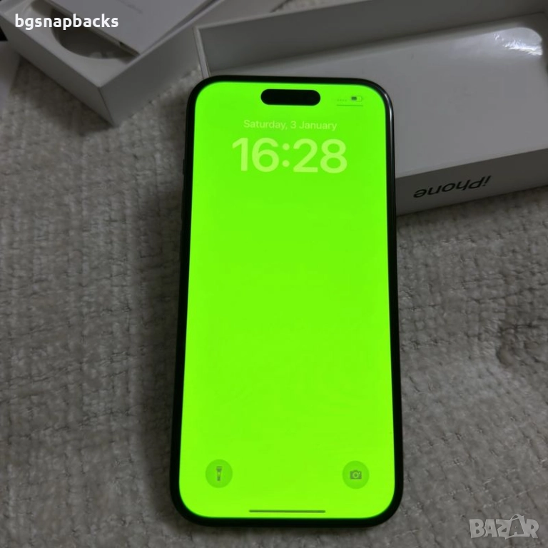 Продавам Apple iPhone 15 128GB Black черен ios26 iphone15 cheren aple, снимка 1