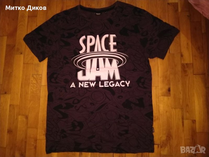 Cropp regular fit маркова тениска отлична Space Jam A New Legacy размер М, снимка 1