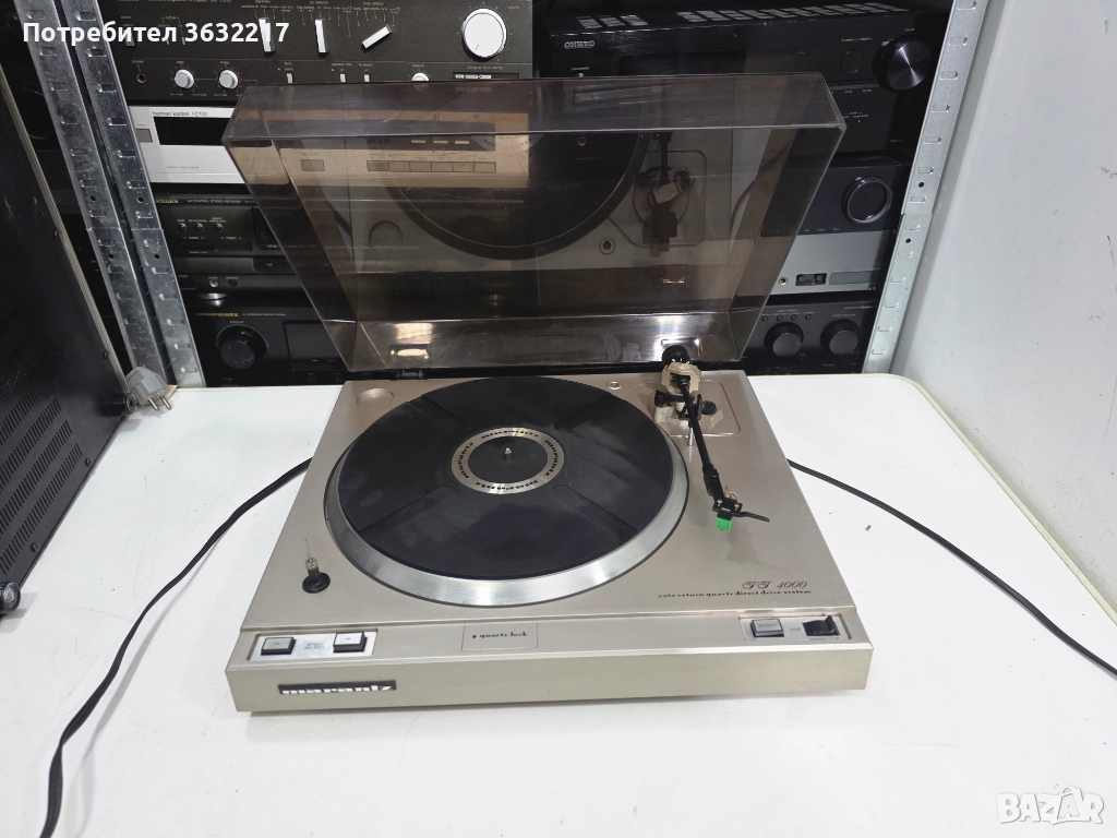 🎵 Marantz TT-4000 – класически директдрайв грамофон!, снимка 1