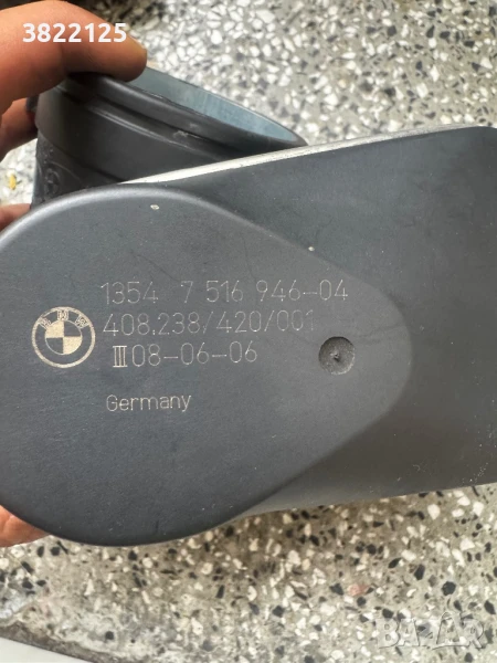 Дроселова клапа BMW e90 n52b25, снимка 1