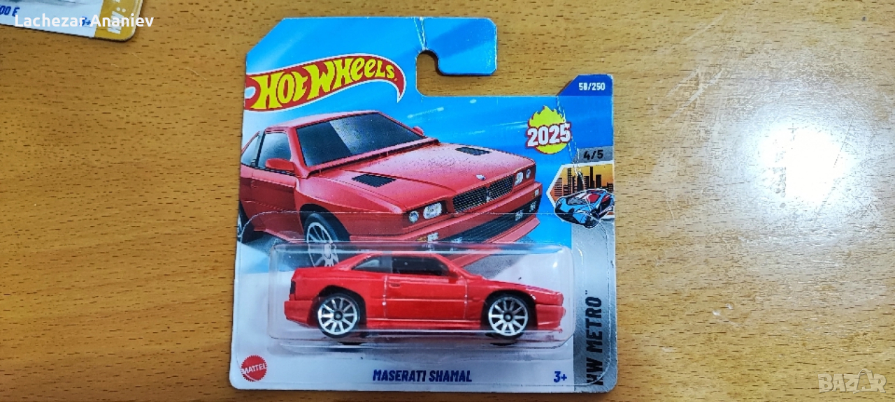 Hot Wheels - Maserati Shamal, снимка 1