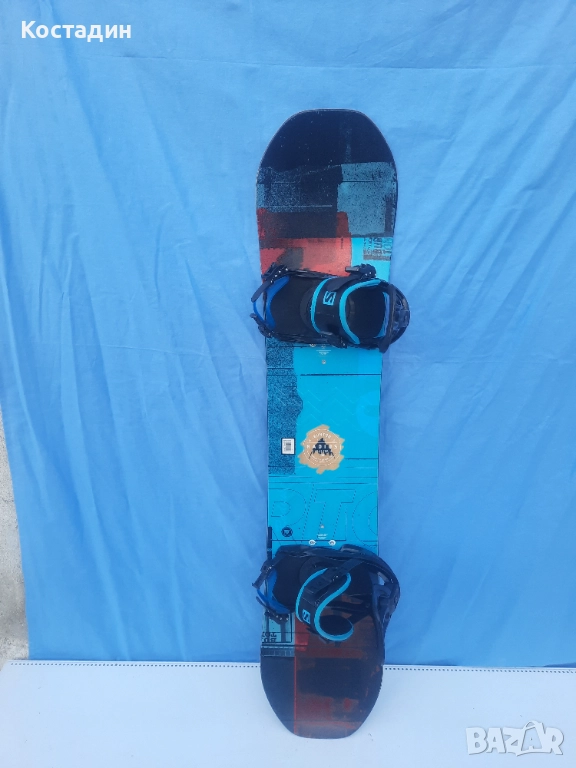 сноуборд  Burton Radius  130см.   с автомати, снимка 1