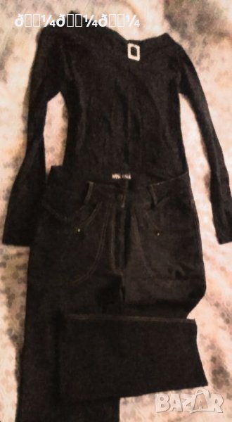 Дамски нов Комплект панталон и блуза-С,М,Л, снимка 1