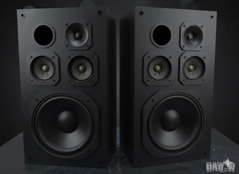 Art Acoustique Appliqué мега-яки колони '3а allegretto digitale D90' конверсия-30cm ГДН, снимка 1