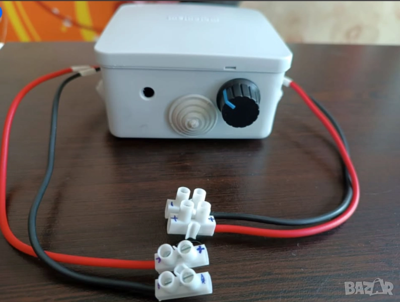 Преносим електронен регулатор на обороти за постояннотокови двигатели 6V-90V 15А или 20А DC, снимка 1