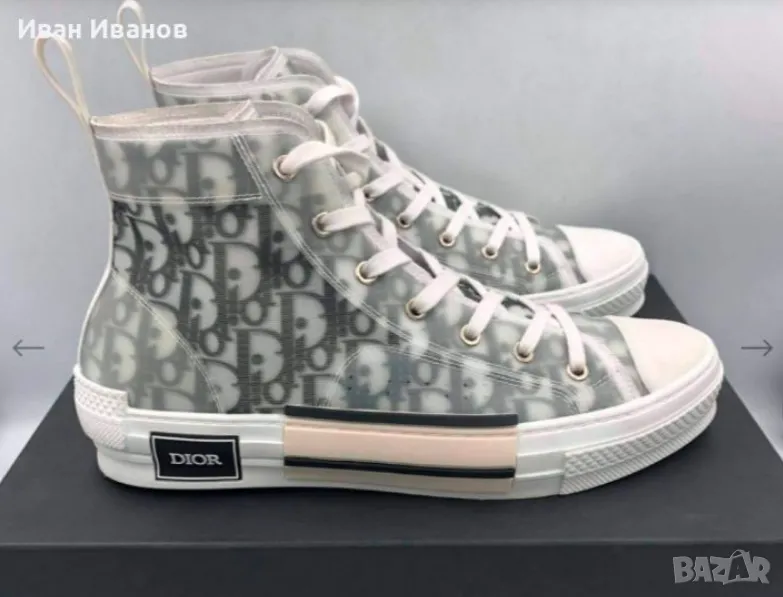 Christian Dior B23 High Top Logo номер 38 .Оригинални кецове/ маратонки, снимка 1