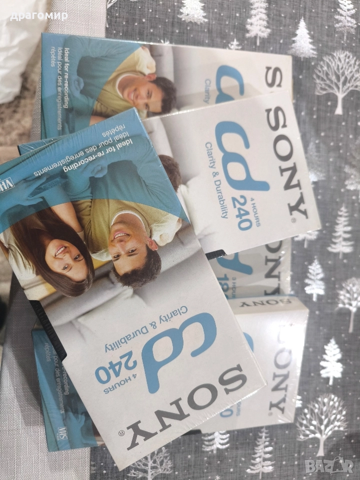 SONY 240 VHS Cassette , снимка 1