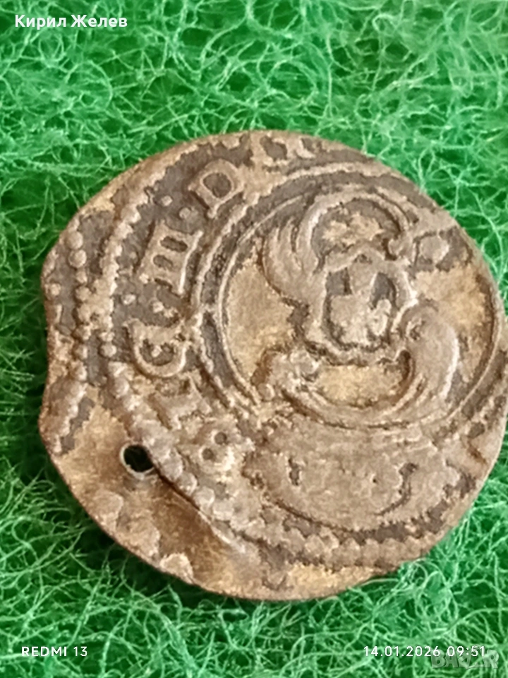 Сребърна монета Солид 1625г. Сигизмунд трети Литва за КОЛЕКЦИЯ 53013, снимка 1