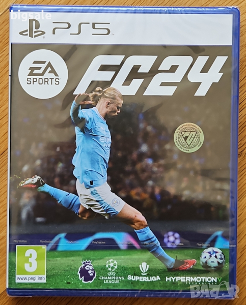 НОВ! Запечатан диск FC 24 PS5 Playstation 5 FIFA 2024 FC24 Плейстейшън, снимка 1