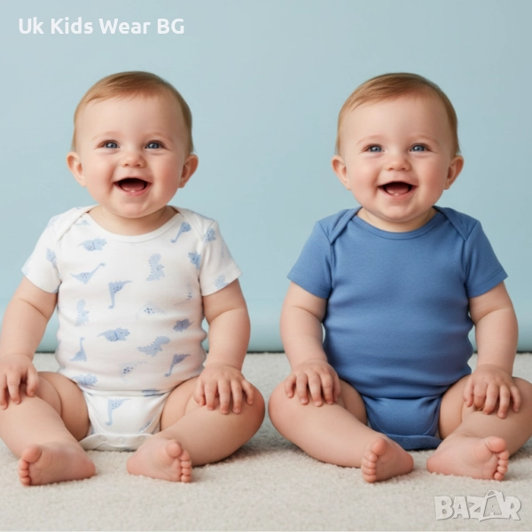 Комплект бодита Primark 1бр- 4 BGN (7 броя) до 80 см., снимка 1