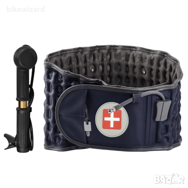 GINEKOO Декомпресионен колан за гръб Поддръжка на лумбална скоба Надуваем 74-124cm НОВ, снимка 1