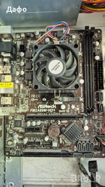 Дънна платка Asrock FM2A88M-HD+ сокет FM2 и FM2+, снимка 1