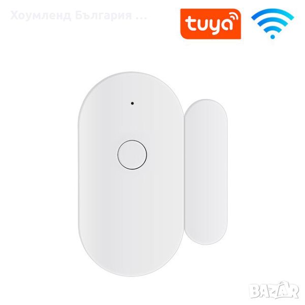 WiFi Smart аларма детектор за врати и прозорци Tuya Smart Home, снимка 1