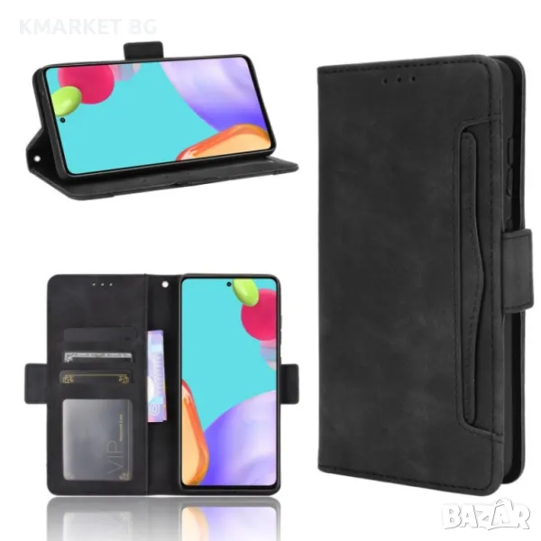 Samsung Galaxy A72 5G Wallet Калъф и Протектор, снимка 1