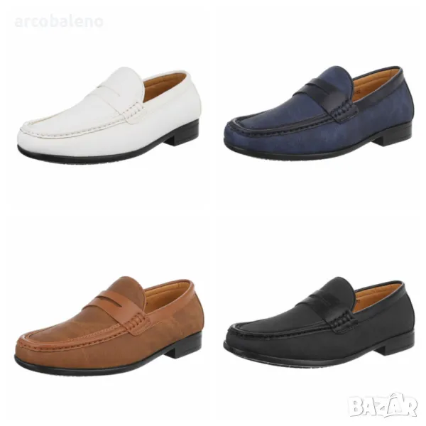 Мъжки мокасини, 4цвята , снимка 1