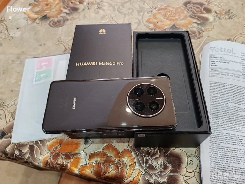 Huawei mate 50 pro - гаранция 8/256 GB , снимка 1