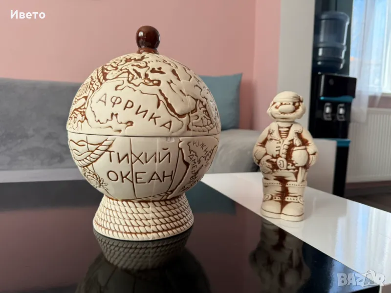 Керамичен глобус, снимка 1