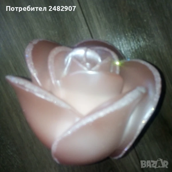 Луксозна свещ "Роза" , снимка 1