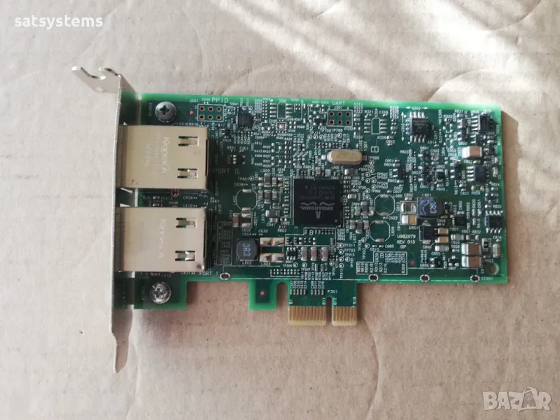 Dell Broadcom 5720 Dual-Port Gigabit Network Interface Card PCI-Е, снимка 1