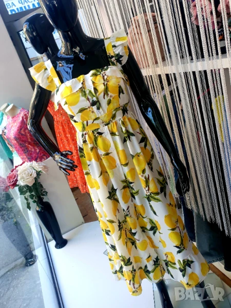 Рокля с лимони, снимка 1