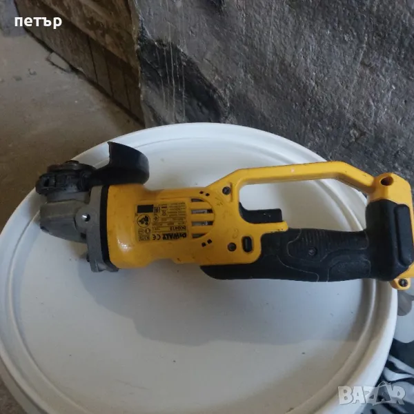 акумулаторен ъглошлайф девалт,dewalt, снимка 1