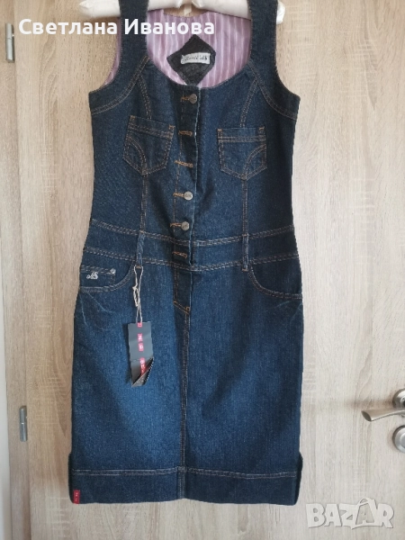 Рокля деним, снимка 1