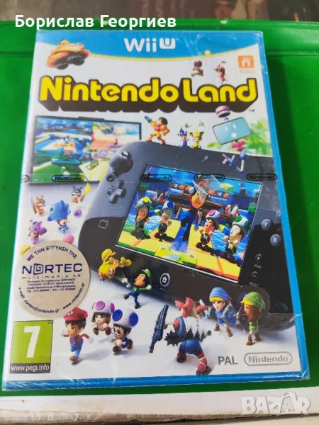 Нова запечатана игра nintendo land nintendo wii u, снимка 1