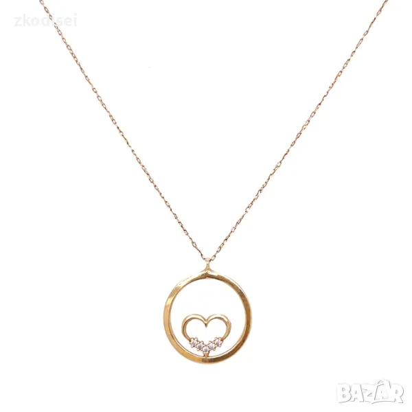 Златно колие 1,98гр. 46,0см. 14кр. проба:585 модел:30390-2, снимка 1