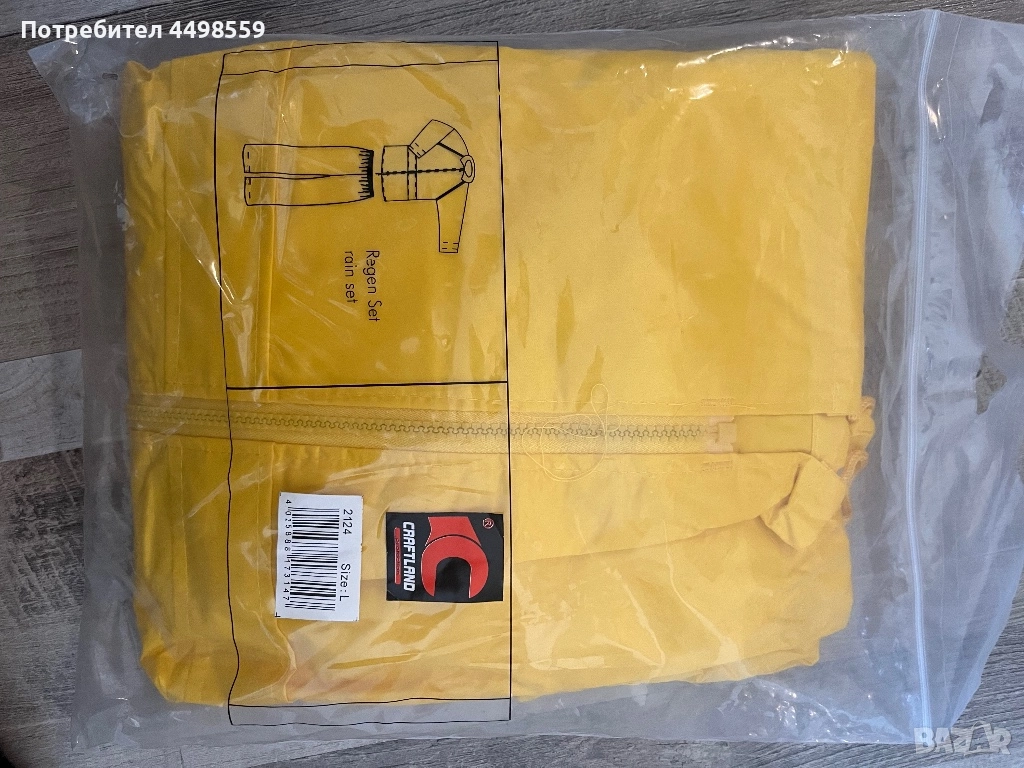 дъждобран за риболов, снимка 1