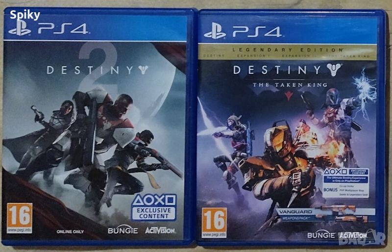 Destiny и Destiny: The Taken King за PS4/ПС4, снимка 1