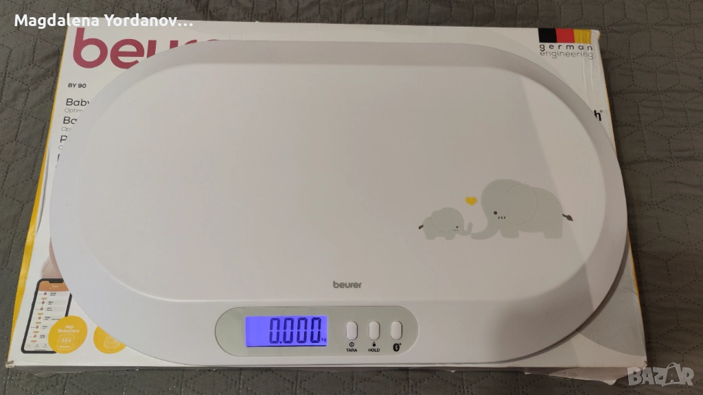 Бебешка везна кантар Beuer , снимка 1