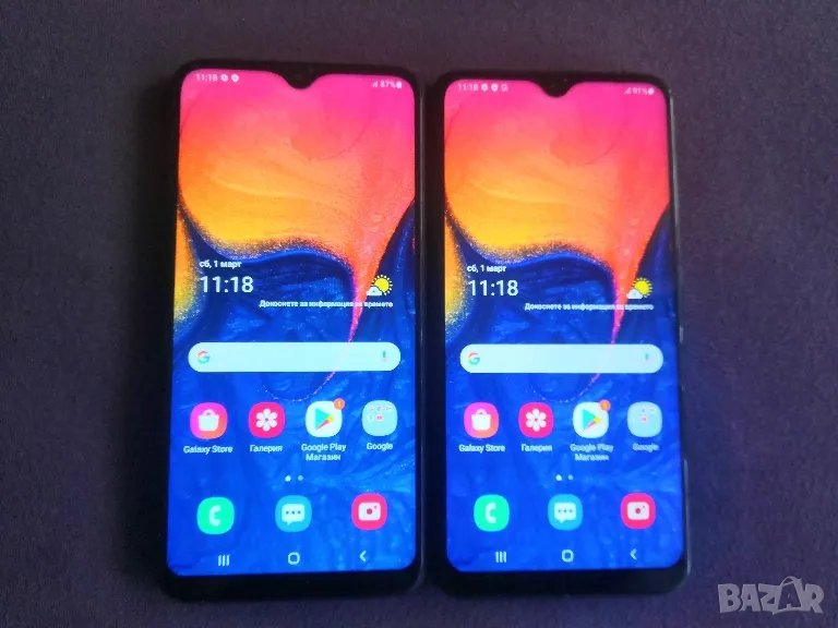 Samsung Galaxy A10 - 2 бр. , снимка 1