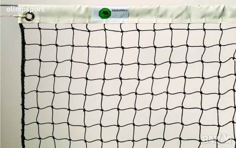 Мрежа за тенис 2 мм PET  Характеристики: Размери: дължина 12,8 м, височина: 1,07 м Материал: полиети, снимка 1