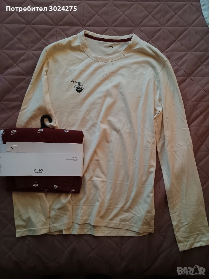 Мъжка пижама, марка: Celio, снимка 1