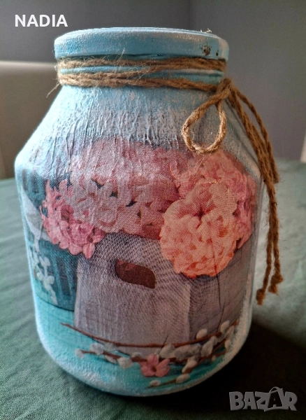 Декориран буркан, снимка 1