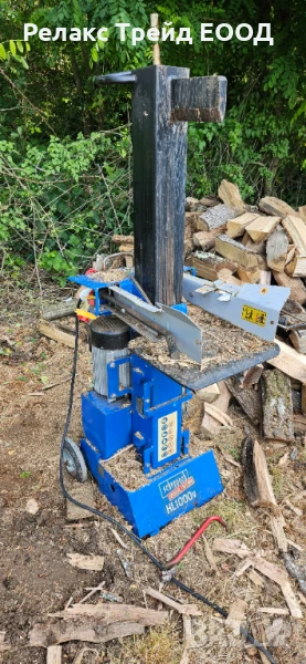 Професионална трифазна цепачка за дърва, 10 тона, Scheppach HL1000V, снимка 1