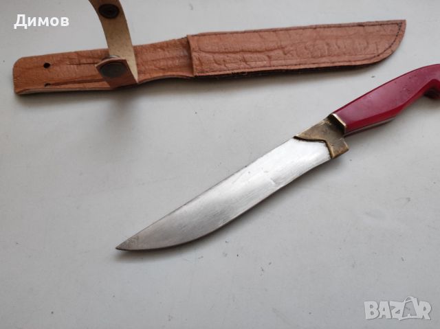 Стар български нож, снимка 4 - Други ценни предмети - 45524449