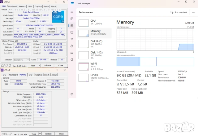 Лаптоп Lenovo ThinkBook 14 G6 IRL с 2 години гаранция, снимка 7 - Части за лаптопи - 53191102