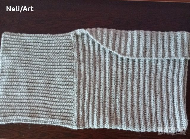 Ръчно изработен шал с качулка , снимка 6 - Шалове - 51535942