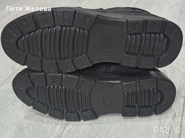 Мъжки кожени боти N42, снимка 10 - Мъжки боти - 53235027