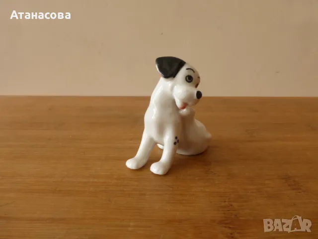 Порцеланова фигура Куче Далматин, снимка 2 - Колекции - 50262548