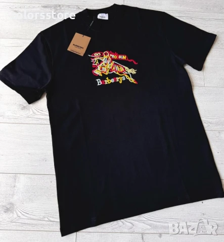 Мъжка Черна тениска Burbarry/IM63n