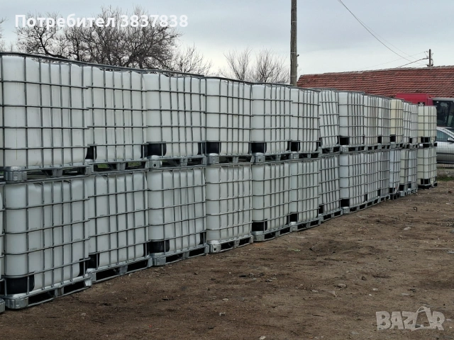Бидони 1 Тон контейнери 1000литра , снимка 3 - Други - 54101045