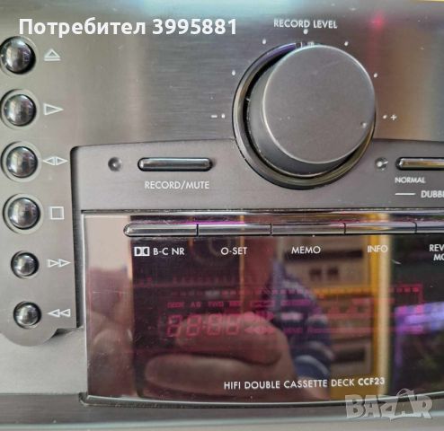 Hifi стерео 2- касетъчен дек, реверсен model: GRUNDIG-CCF23
, снимка 4 - Декове - 45716150