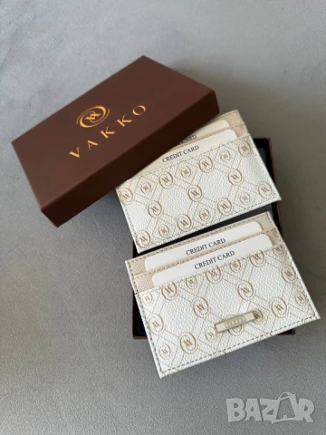визитници в кутия vakko, снимка 2 - Портфейли, портмонета - 50763048