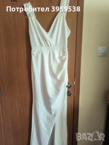 Бяла официална рокля, снимка 2 - Рокли - 45357666