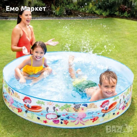 PVC Басейни Intex 58472NP за деца с уникални дизайни - За летните игри и забавления!, снимка 4 - Басейни и аксесоари - 49407229