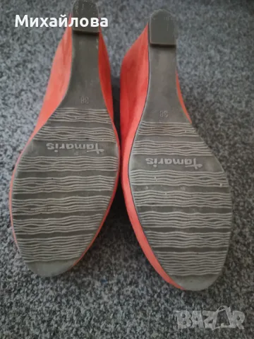 Обувки Tamaris  естествена кожа !, снимка 7 - Дамски елегантни обувки - 50437537