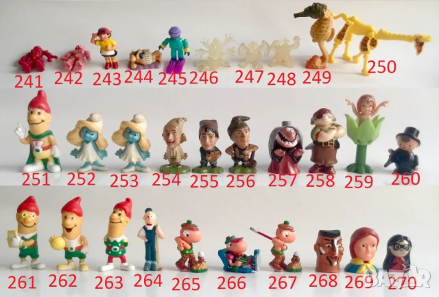 Стари играчки Киндер сюрприз Kinder Surprise по договаряне, снимка 10 - Колекции - 51263037