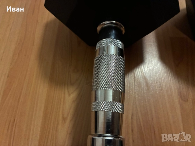 Хексагонални дъмбели 20 кг., снимка 3 - Фитнес уреди - 52695555